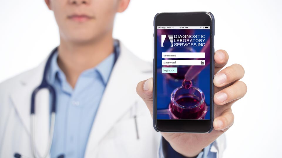 DLS MD Portal Physicians' Mobile App